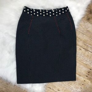 Anthropologie Skirts - BARASCHI Anthropologie Polka Dot Pencil Skirt Anthropologie Skirts - BARASCHI Anthropologie Polka Dot Pencil Skirt